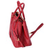 PRADA Saffiano Small Satchel Shoulder Bag Red Leather